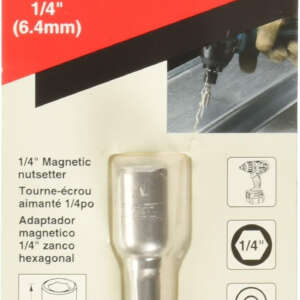 Bit, Nutsetter, Magnetic, ¼", (6.4mm), Makita