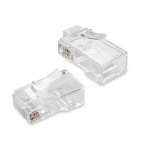 Connector End, Ethernet, CAT 6, RJ45
