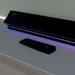 Speaker, Soundbar 40 + Subwoofer 40w, HDMI, Aux, 3.5mm, Optical, BT, USB, EdgeBar, Unno Tekno - Image 4