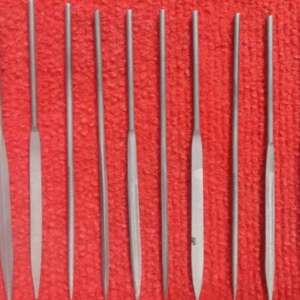 File Set, Diamond Needle, 10-Piece, 3 × 140mm, F340