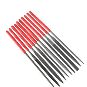 File Set, Diamond Needle, 10-Piece, 3 × 140mm, Precision