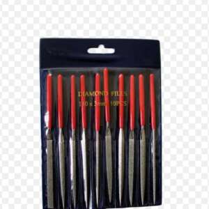 File Set, Diamond Needle, 10-Piece, 3 × 140mm, Precision - Image 3