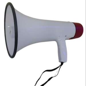 Megaphone, Portable, 25W, Voice & Siren, HP Audio