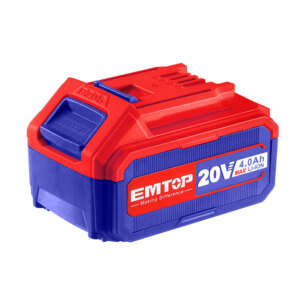 Battery, Lithium-ion, 20v, 4A, Emtop