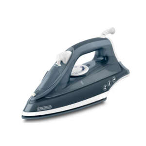 Iron, 1200w, Nonstick Soleplate, TrueGlide, Black and Decker