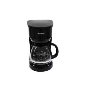 Coffee Maker, 6 Cup, Glass Carafe, 600w, Black, Nisato - Image 1