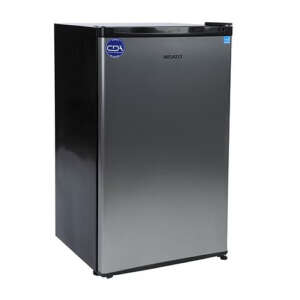 Refrigerator, 4.0 cu.ft., 1 Door, Frost, Wire Shelves, Stainless Steel, Nisato - Image 1