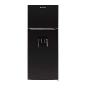 Refrigerator, 8.6 cu.ft., Top Mount, No Frost, Water Dispenser, Black, Nisato - Image 1