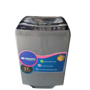 Washing Machine, 15KG, Automatic, Top Load, Digital Control, Smart Wash, Gray, Nisato