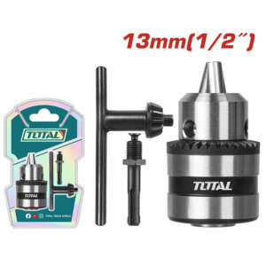 CHUCK KEY, 1/2" - 13mm , W ADAPTER , TOTAL