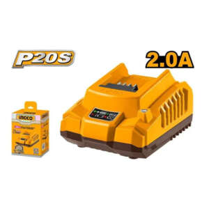 Battery , charger ,20v, 2A ,Ingco - Image 2